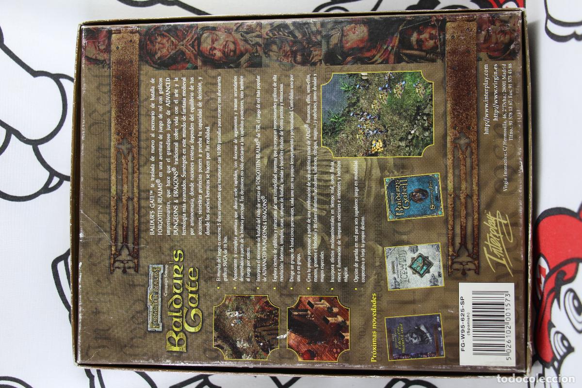 Videojuegos y consolas: PC BALDURS GATE FORGOTTEN REALMS BUEN ESTADO VERSION ESPA&Ntilde;OLA - Foto 2