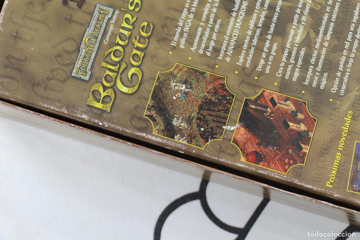 Videojuegos y consolas: PC BALDURS GATE FORGOTTEN REALMS BUEN ESTADO VERSION ESPA&Ntilde;OLA - Foto 5