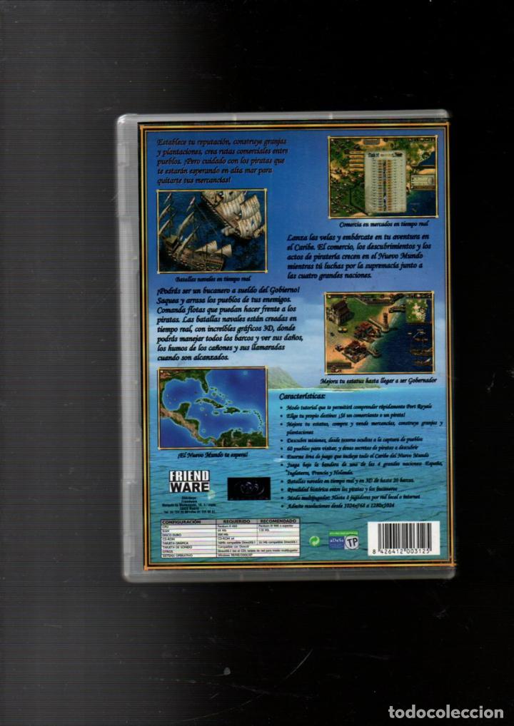 Videojuegos y consolas: PC CD-ROM: PORT ROYALE. ORO, PODER Y PIRATAS. JUEGO DE ESTRATEGIA - Foto 2