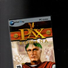 Videojuegos y Consolas: PC CD-ROM: PAX ROMANA. MARKET WAY. JUEGO DE ESTRATEGIA