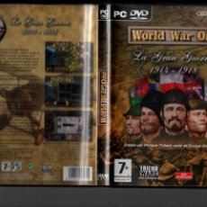 Videojuegos y Consolas: PC DVD: WORLD WAR ONE, LA GRAN GUERRA: 1914-1918. JUEGO DE ESTRATEGIA HISTORICA. 2008.