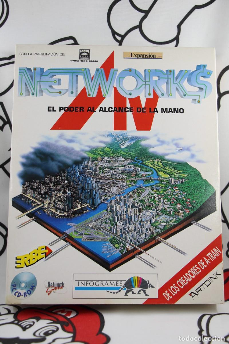 Videojuegos y consolas: PC NETWORKS EL PODER AL ALCANCE DE LA MANO ERBE MUY BUEN ESTADO VERSION ESPA&Ntilde;OLA - Foto 1