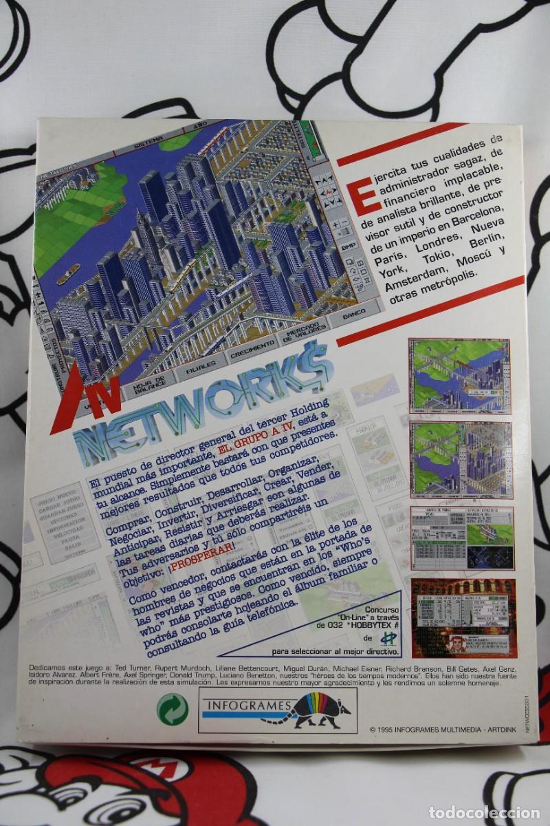 Videojuegos y consolas: PC NETWORKS EL PODER AL ALCANCE DE LA MANO ERBE MUY BUEN ESTADO VERSION ESPA&Ntilde;OLA - Foto 2