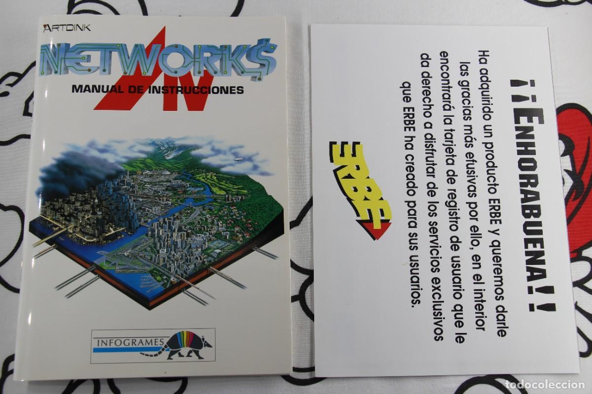 Videojuegos y consolas: PC NETWORKS EL PODER AL ALCANCE DE LA MANO ERBE MUY BUEN ESTADO VERSION ESPA&Ntilde;OLA - Foto 4