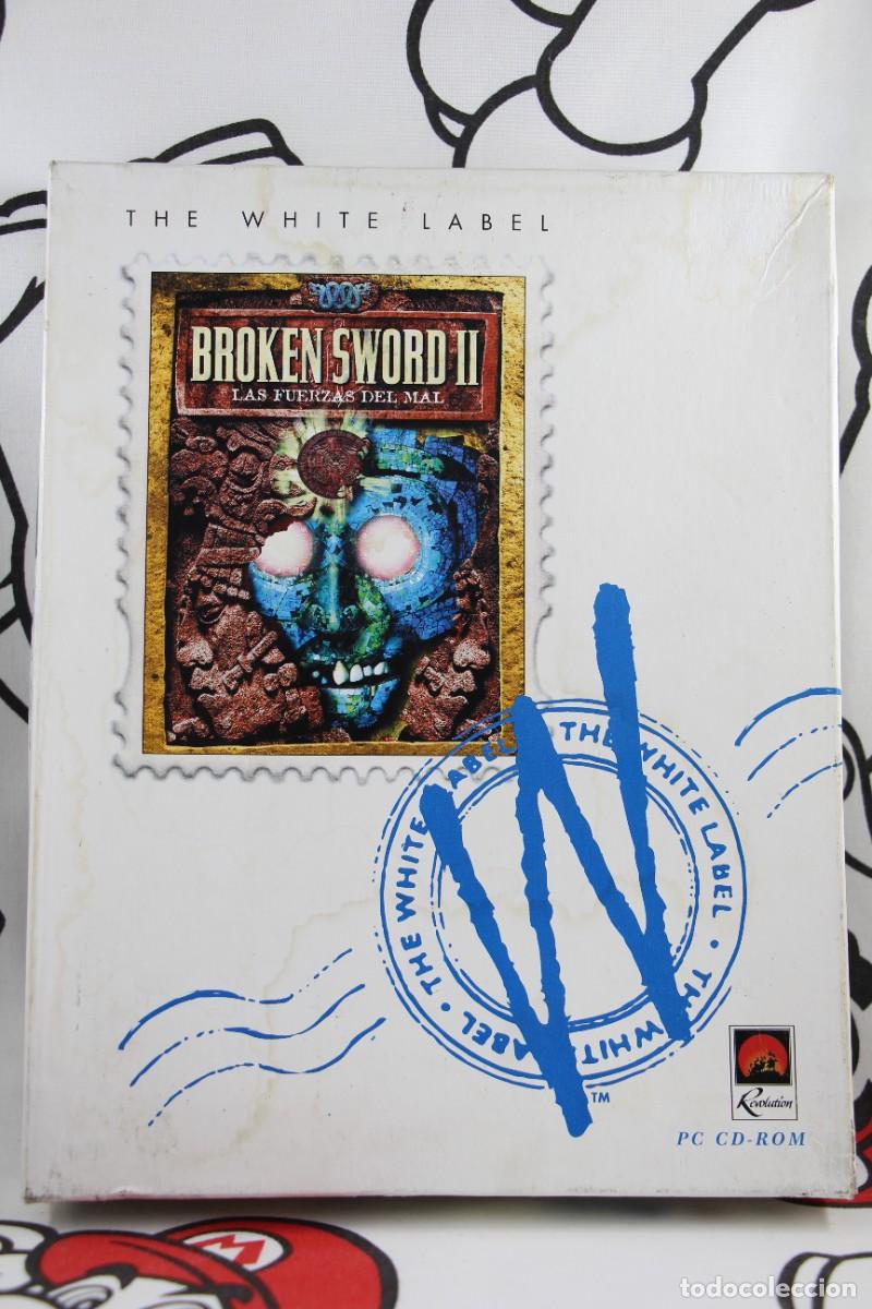 Videojuegos y consolas: PC BROKEN SWORD II 2 THE WHITE LABEL BUEN ESTADO VERSION ESPA&Ntilde;OLA - Foto 1