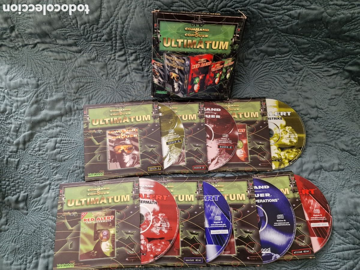 Videojuegos y consolas: Gran Lote COMMAND & CONQUER PC Ultim&aacute;tum y mucho m&aacute;s - Foto 4