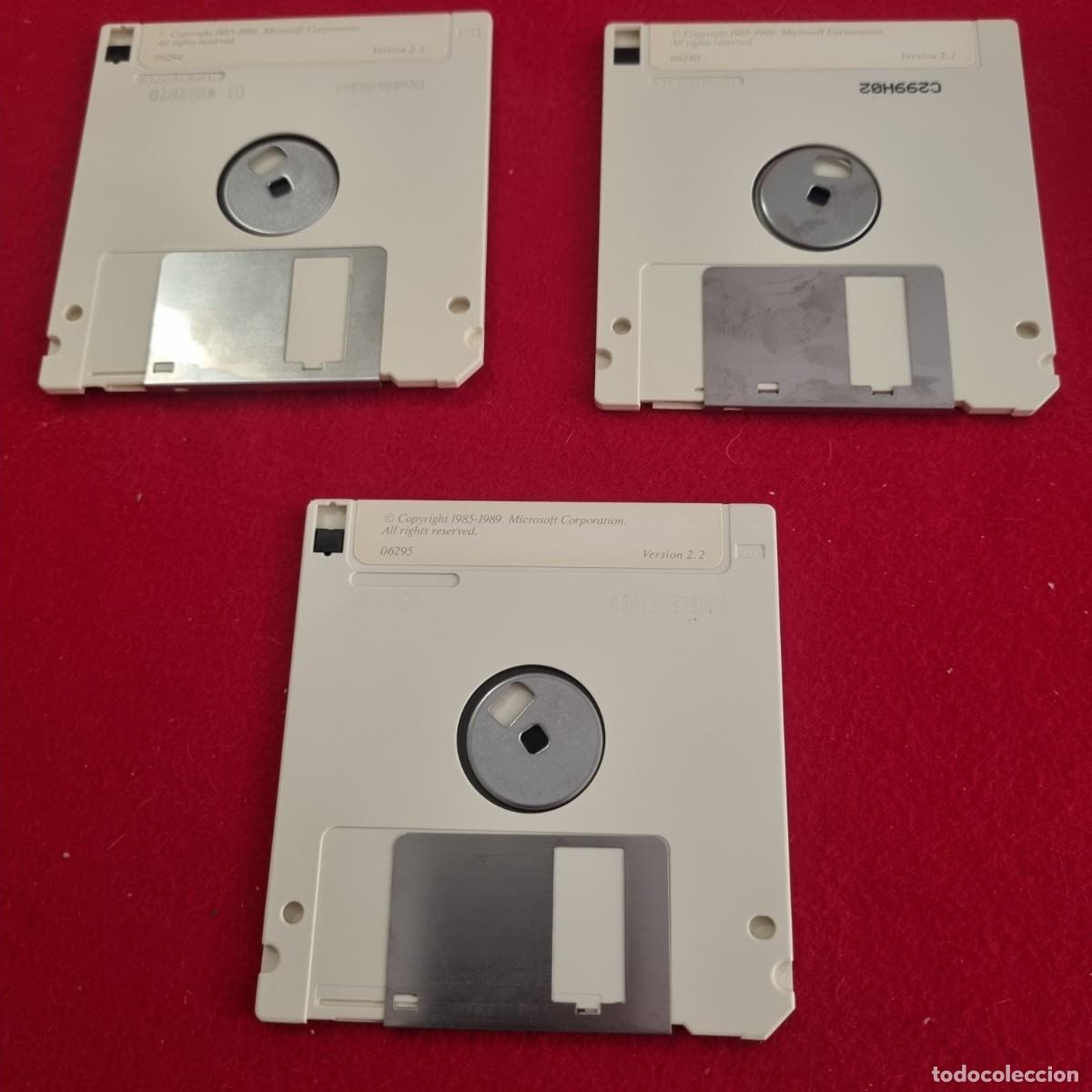 Videojuegos y consolas: MICROSOFT EXCEL LOTE 3 DISQUETES - Foto 2