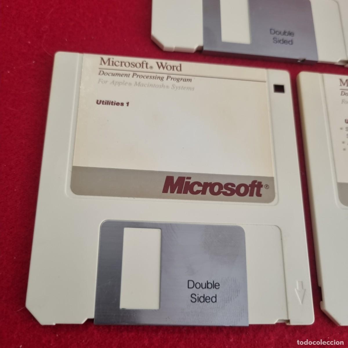 Videojuegos y consolas: MICROSOFT WORD LOTE 3 DISQUETES - Foto 4