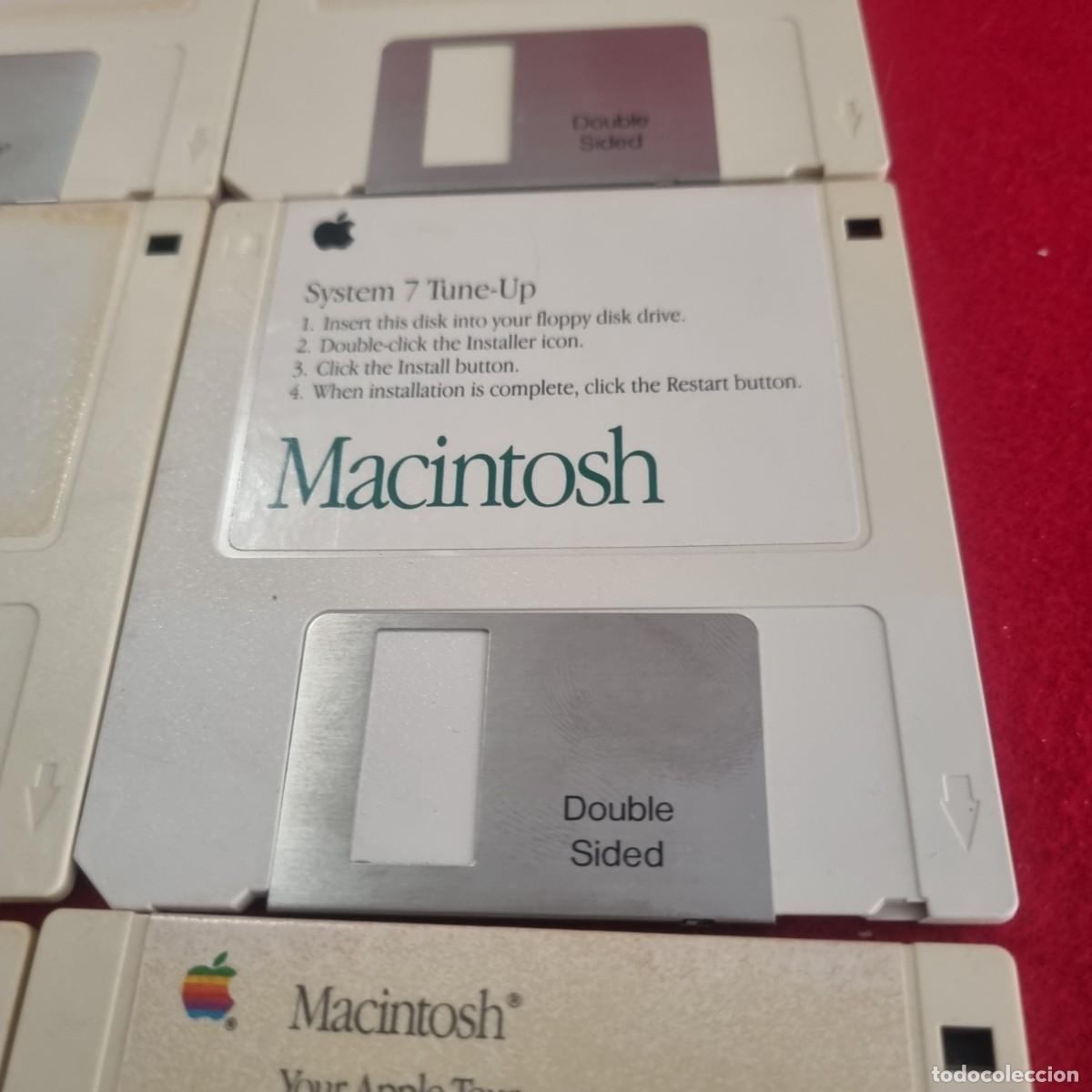 Videojuegos y consolas: MACINTOSH LOTE DE 7 DISQUETTES - Foto 6