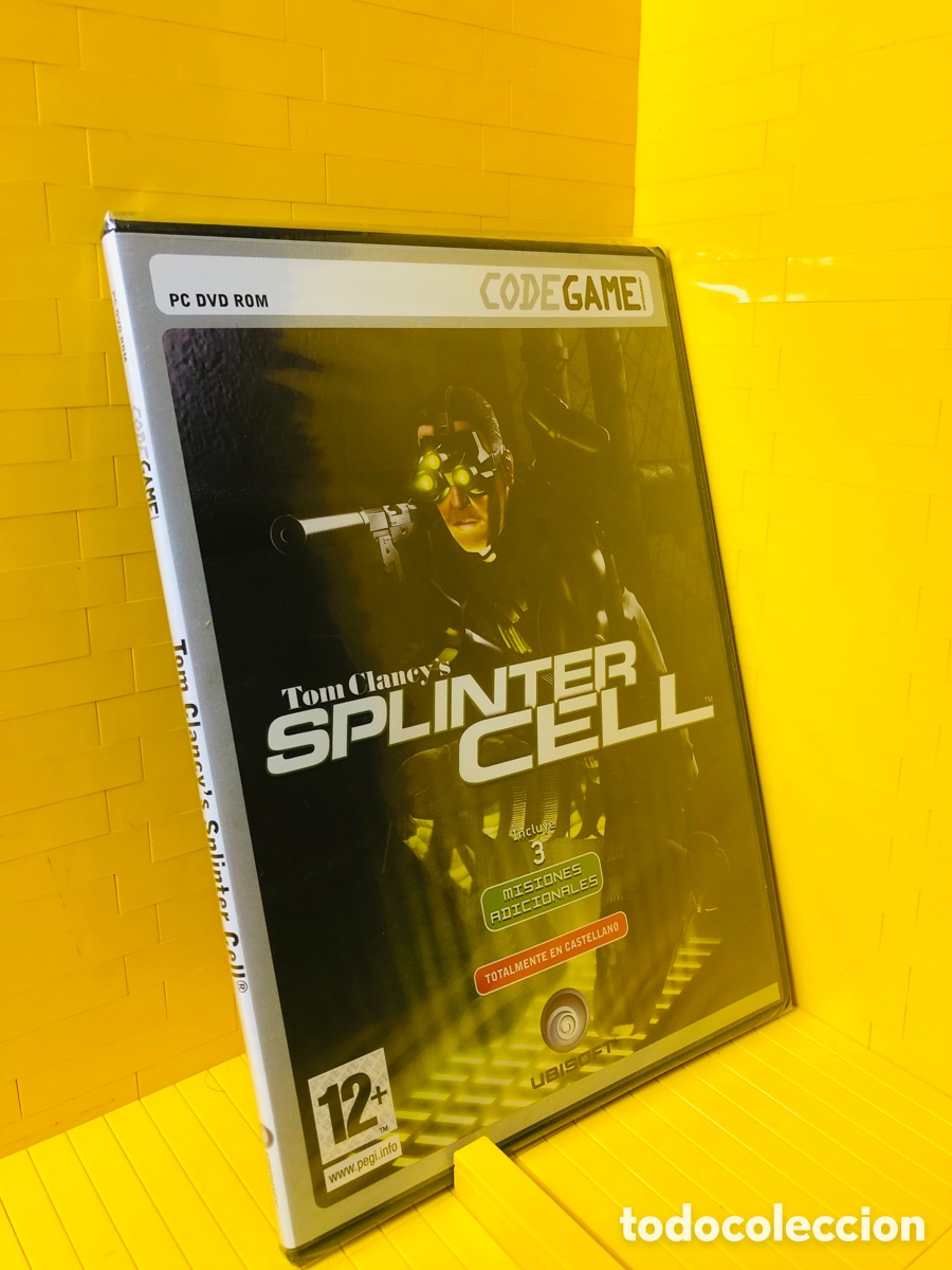 Videojuegos y consolas: JUEGO PC-ROM ● SPLINTER CELL ● TOM CLANCY&acute;S - Foto 1