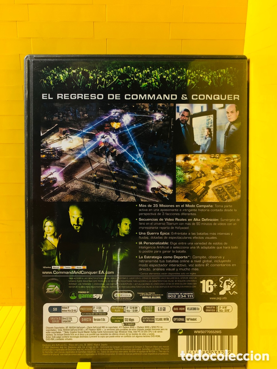 Videojuegos y consolas: JUEGO PC-ROM ● COMMAND & CONQUER TIBERIUM WARS ● - Foto 2