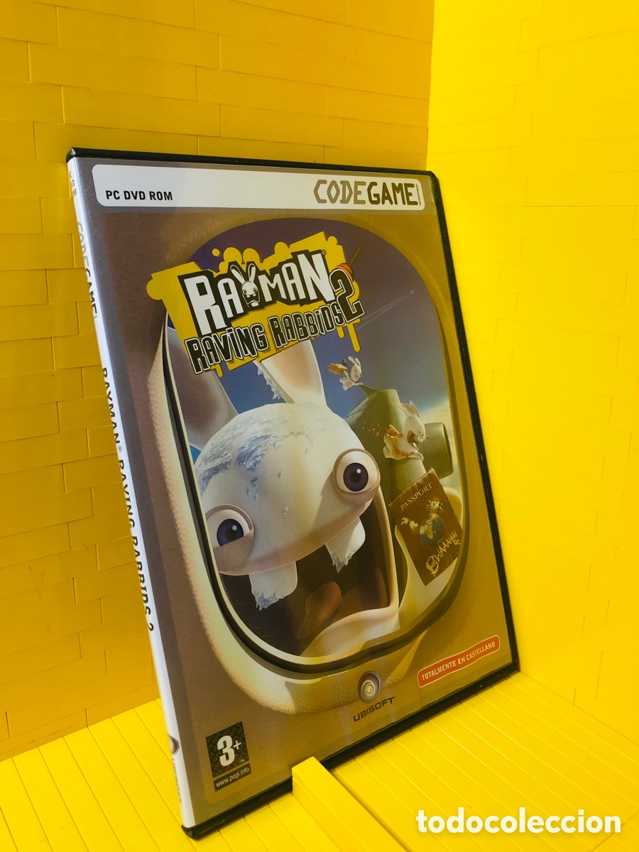 Videojuegos y consolas: JUEGO PC-ROM ● RAYMAN RAVING RABBIDS 2 - Foto 1