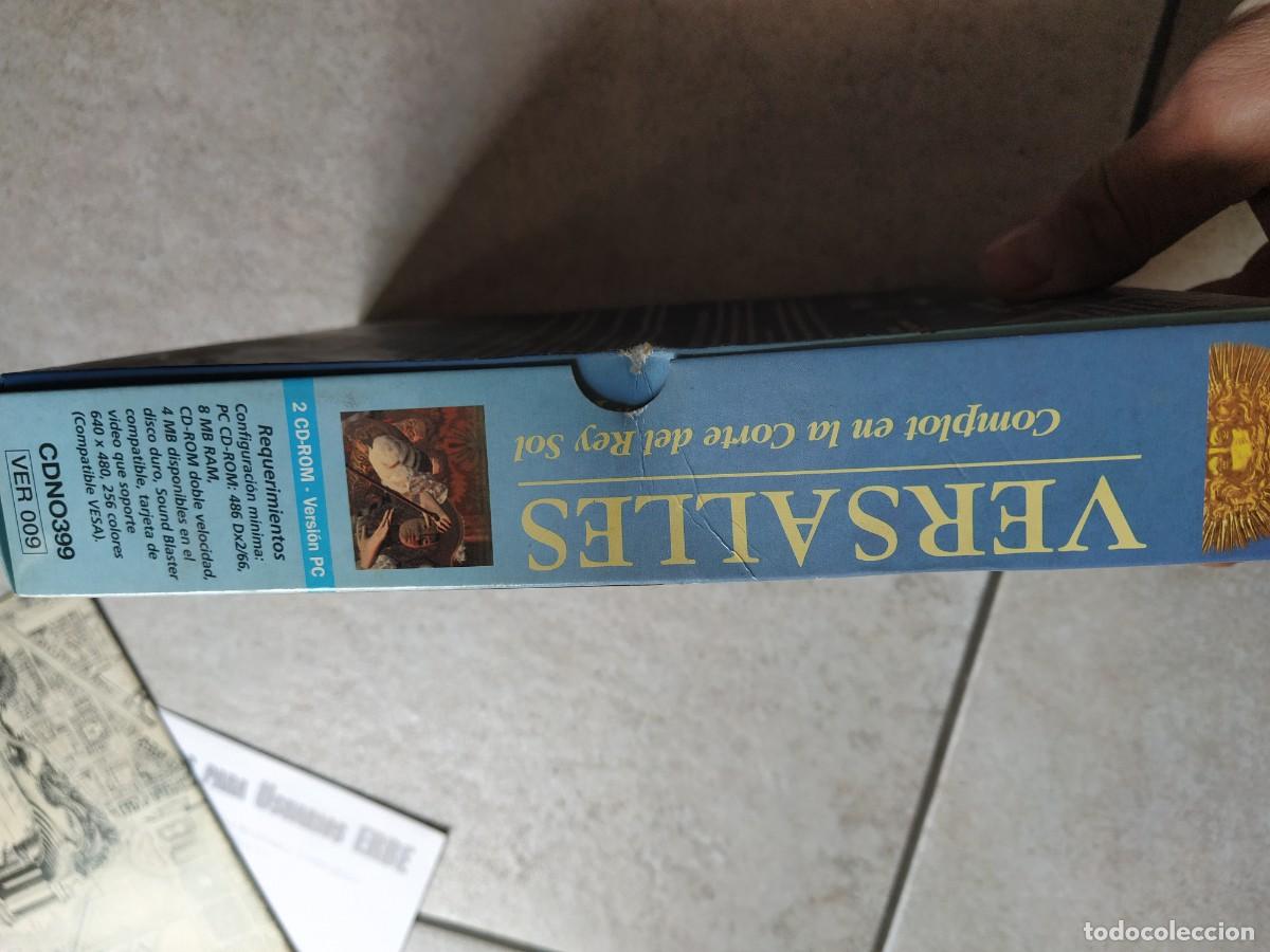Videojuegos y consolas: VERSALLES PC CAJA GRANDE DE CARTON VERSION ESPA&Ntilde;OLA - Foto 4