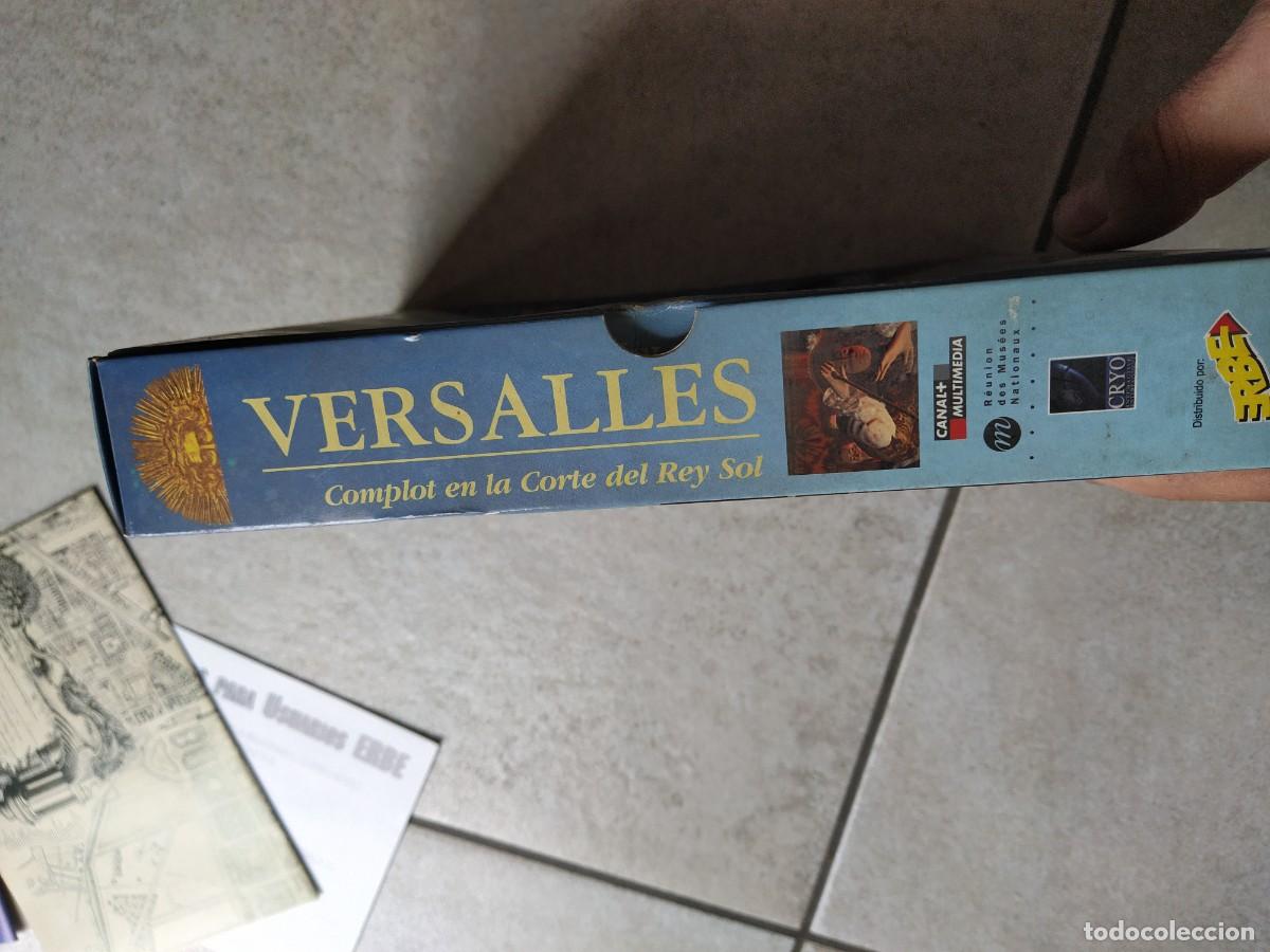 Videojuegos y consolas: VERSALLES PC CAJA GRANDE DE CARTON VERSION ESPA&Ntilde;OLA - Foto 6