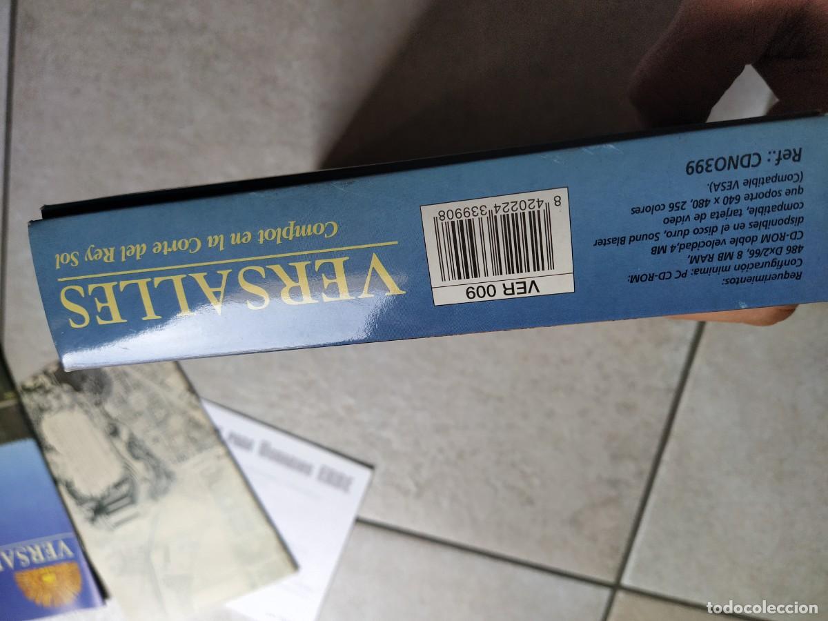 Videojuegos y consolas: VERSALLES PC CAJA GRANDE DE CARTON VERSION ESPA&Ntilde;OLA - Foto 7