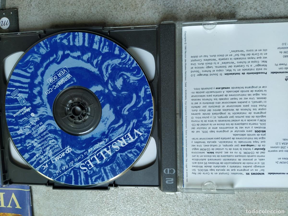 Videojuegos y consolas: VERSALLES PC CAJA GRANDE DE CARTON VERSION ESPA&Ntilde;OLA - Foto 9