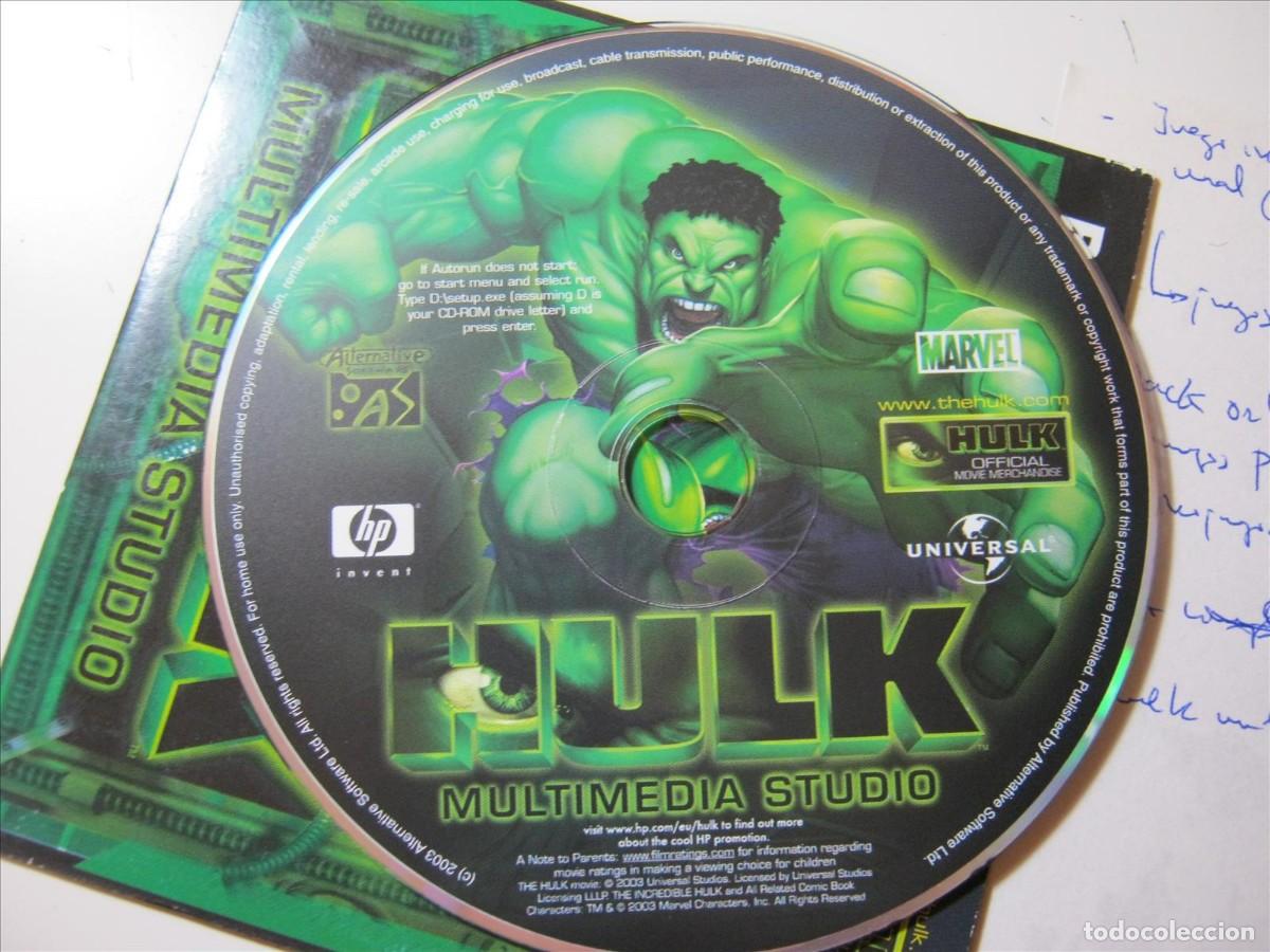 Videojuegos y consolas: HULK MULTIMEDIA STUDIO PC CD-ROM!!! - Foto 3