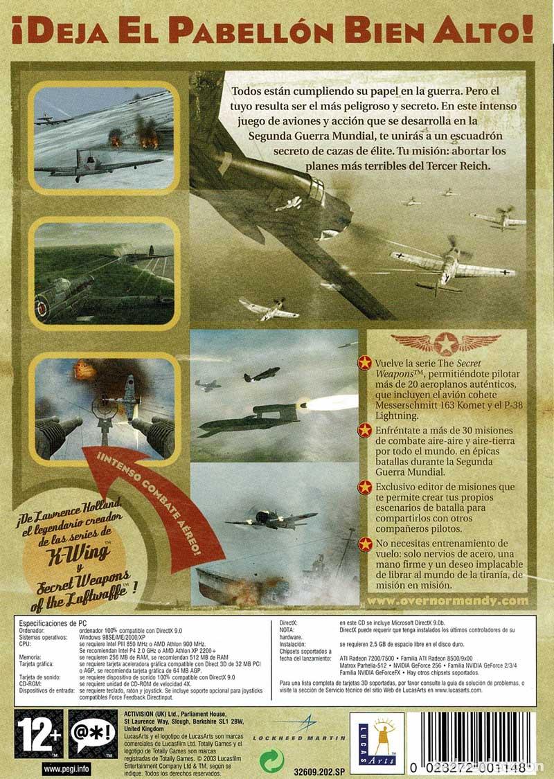 Videojuegos y consolas: Secret Weapons over Normandy. PC - Foto 2