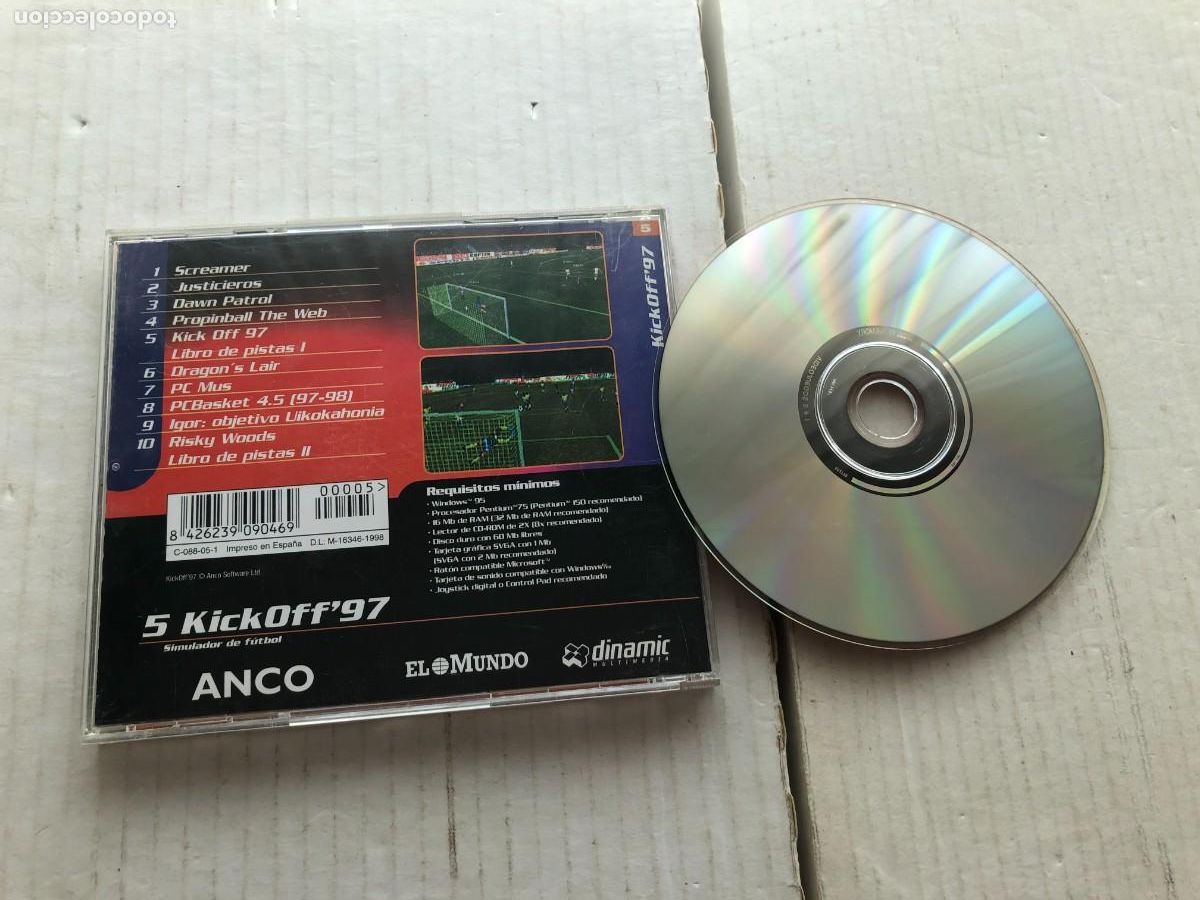 Videojuegos y consolas: KICK OFF 97 - PC CD ROM KREATEN - Foto 2