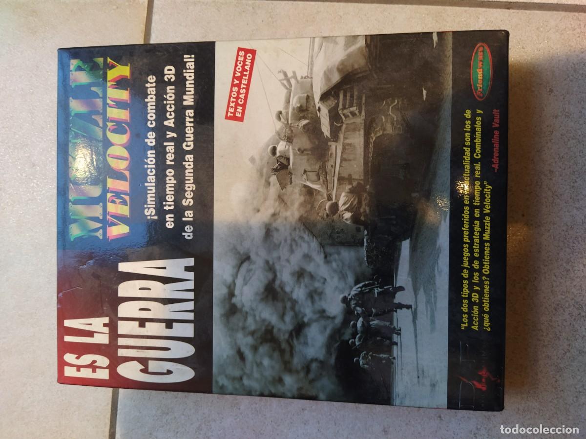 Videojuegos y consolas: MUZZLE VELOCITY PC CAJA GRANDE DE CARTON VERSION ESPA&Ntilde;OLA - Foto 1