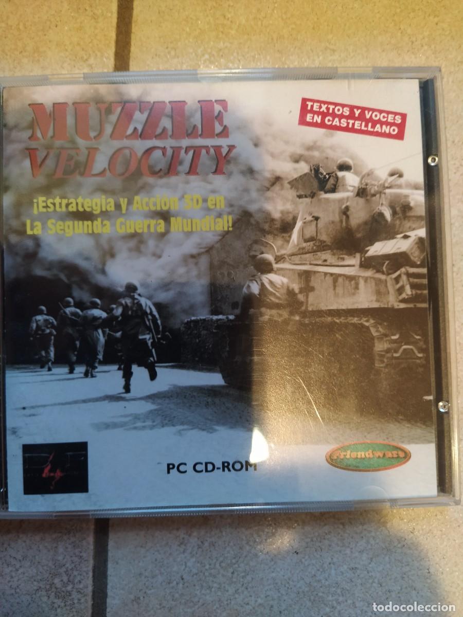 Videojuegos y consolas: MUZZLE VELOCITY PC CAJA GRANDE DE CARTON VERSION ESPA&Ntilde;OLA - Foto 10