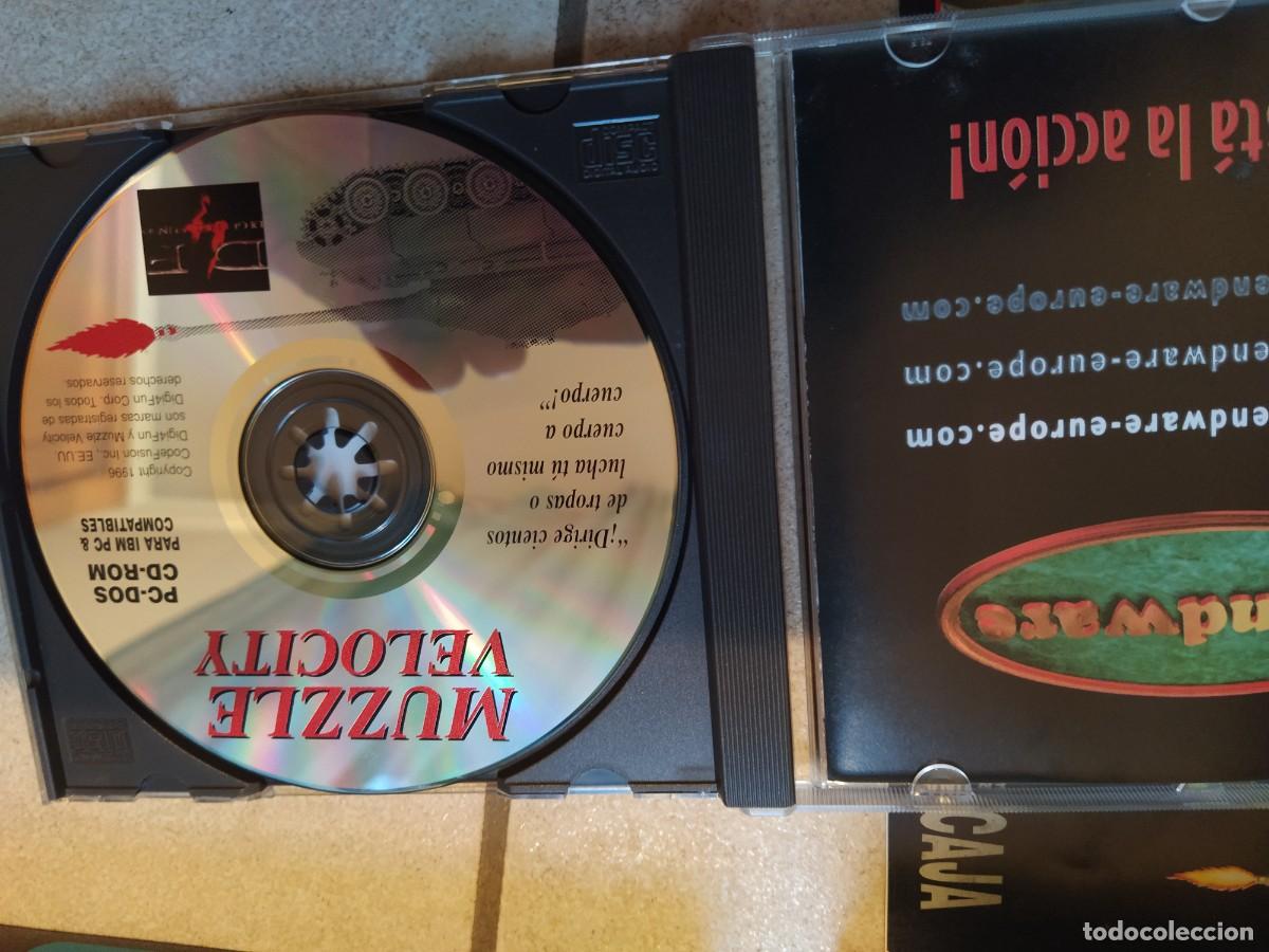 Videojuegos y consolas: MUZZLE VELOCITY PC CAJA GRANDE DE CARTON VERSION ESPA&Ntilde;OLA - Foto 11