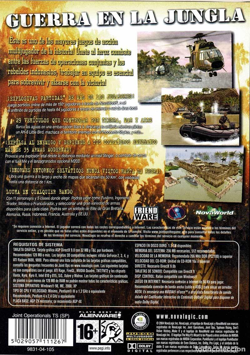 Videojuegos y consolas: Joint Operations. Typhoon Rising. PC - Foto 2