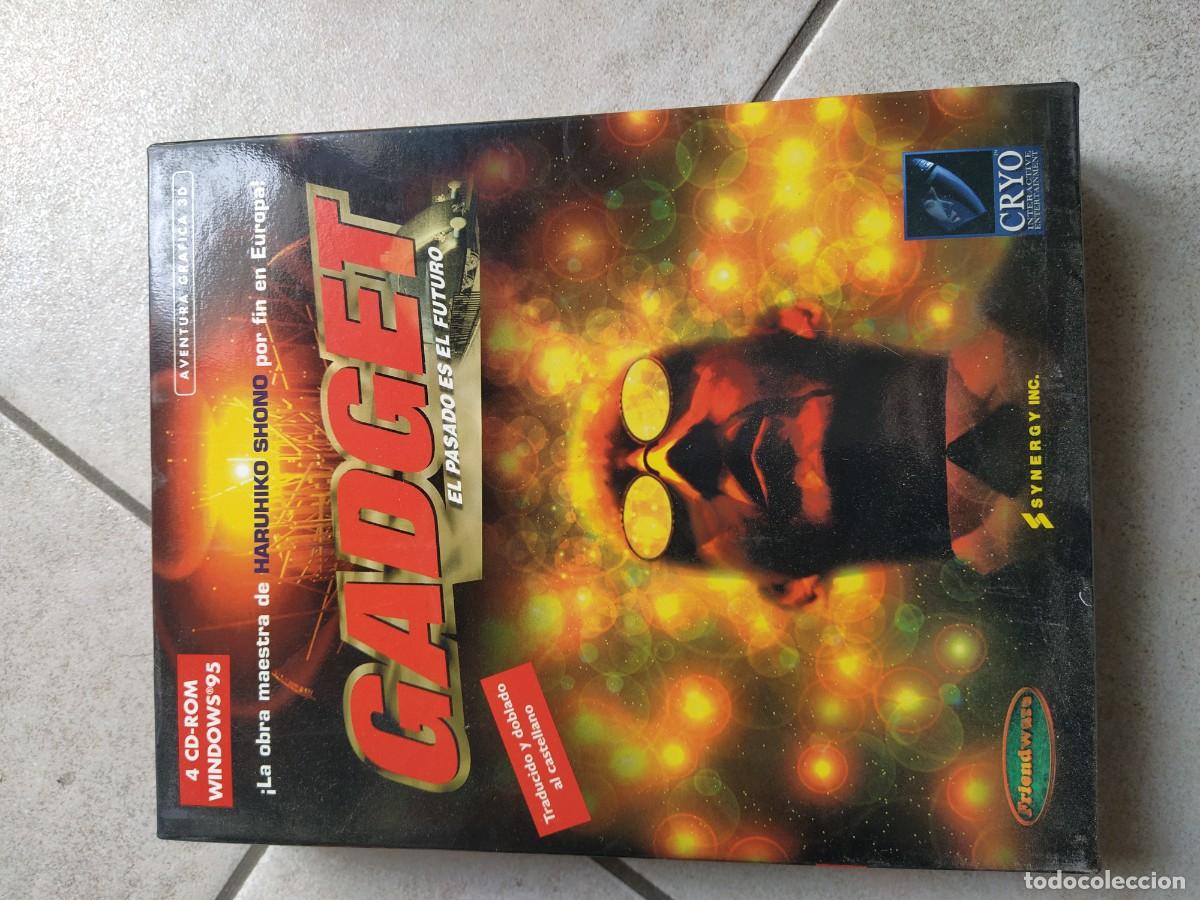 Videojuegos y consolas: GADGET PC CAJA GRANDE DE CARTON VERSION EN ESPA&Ntilde;OL - Foto 1