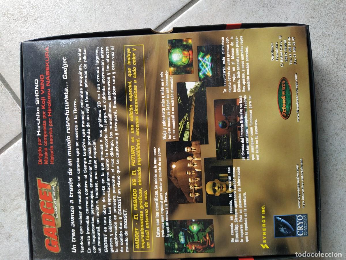 Videojuegos y consolas: GADGET PC CAJA GRANDE DE CARTON VERSION EN ESPA&Ntilde;OL - Foto 2