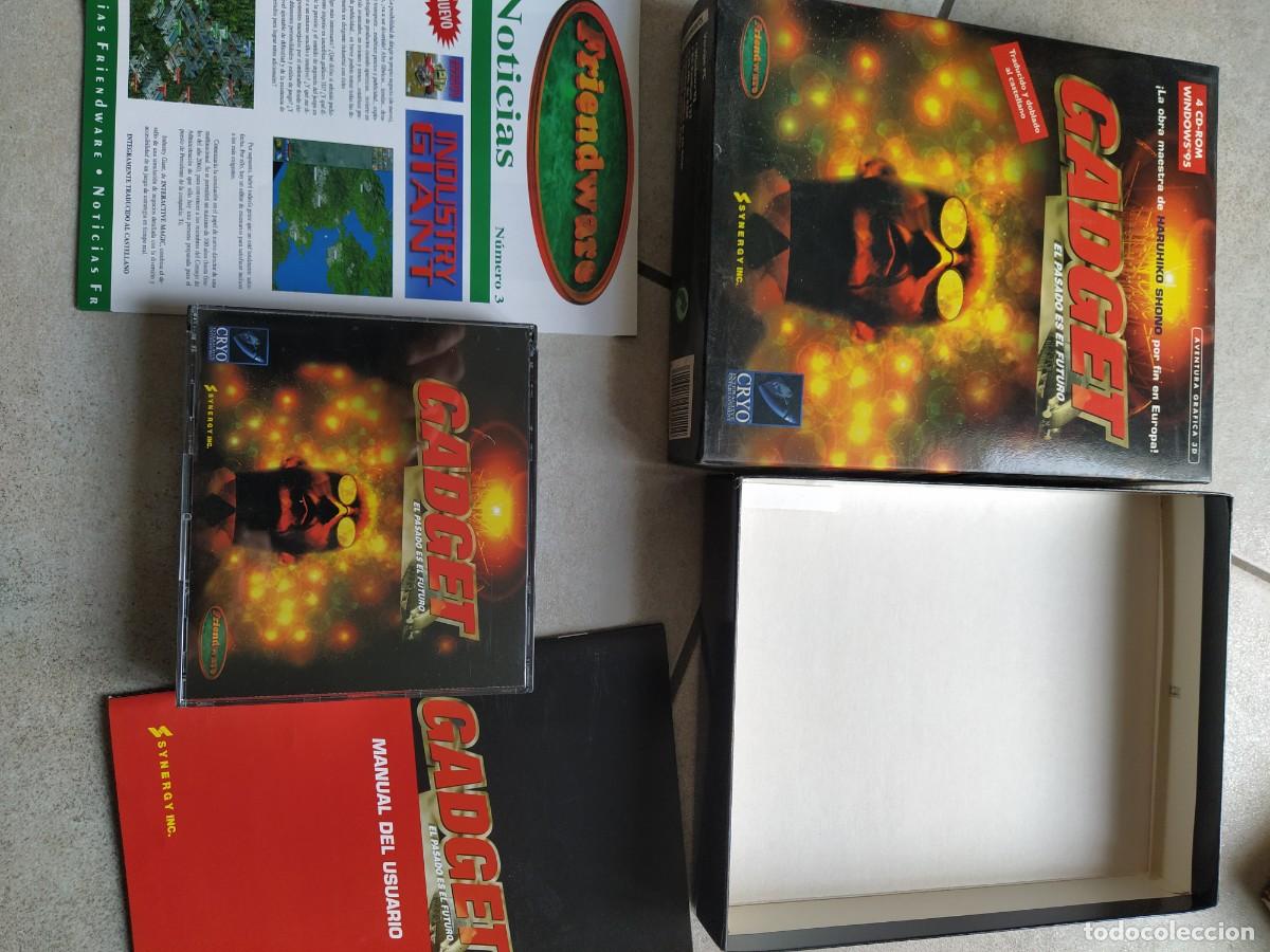 Videojuegos y consolas: GADGET PC CAJA GRANDE DE CARTON VERSION EN ESPA&Ntilde;OL - Foto 7