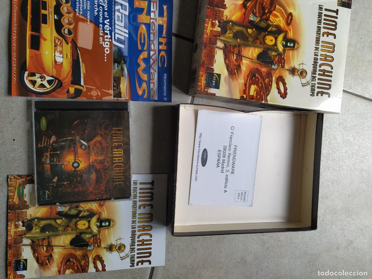 Videojuegos y consolas: TIME MACHINE PC CAJA GRANDE DE CARTON VERSION EN ESPA&Ntilde;OL - Foto 8