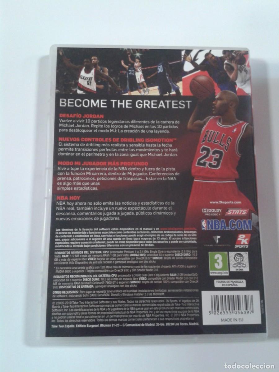 Videojuegos y consolas: NBA 2k11. PC - Foto 2