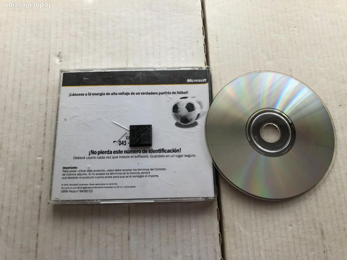 Videojuegos y consolas: MICROSOFT FUTBOL - PC CD ROM KREATEN - Foto 2