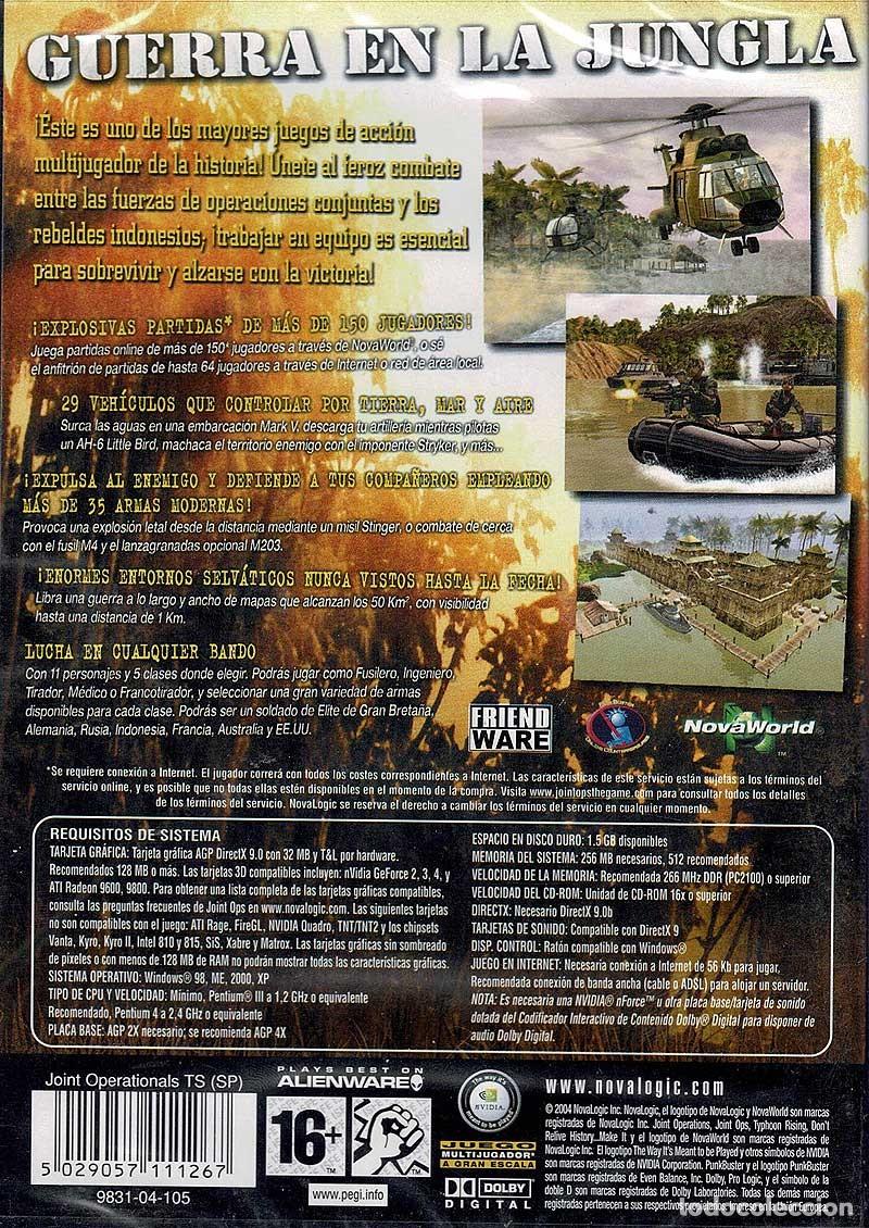 Videojuegos y consolas: Joint Operations. Typhoon Rising. PC (precintado) - Foto 2
