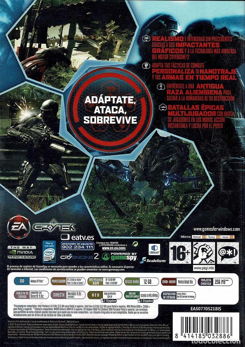 Videojuegos y consolas: Crysis. PC - Foto 2