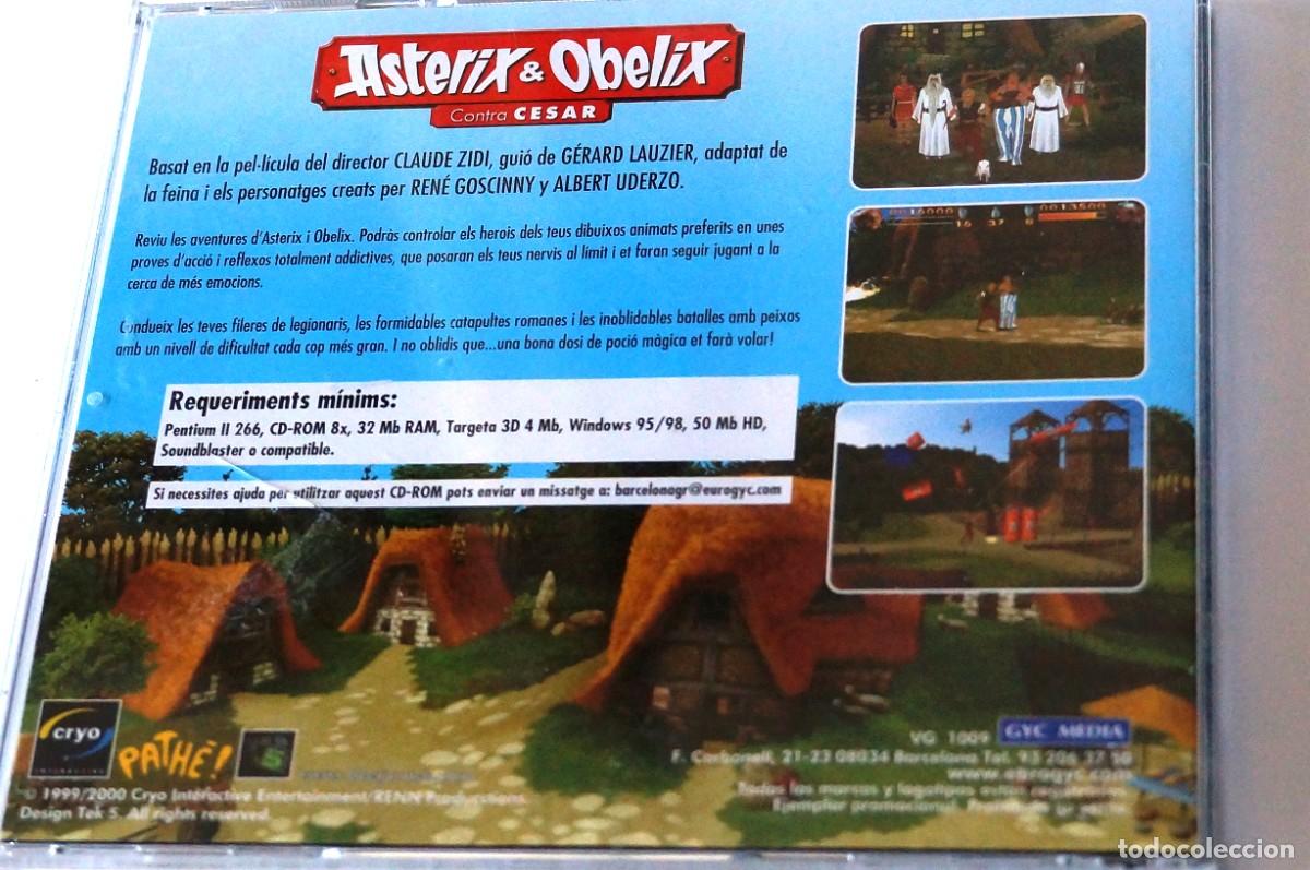 Videojuegos y consolas: Asterix & Obelix Contra Cesar. Juego PC. A&ntilde;o 2000. - Foto 5