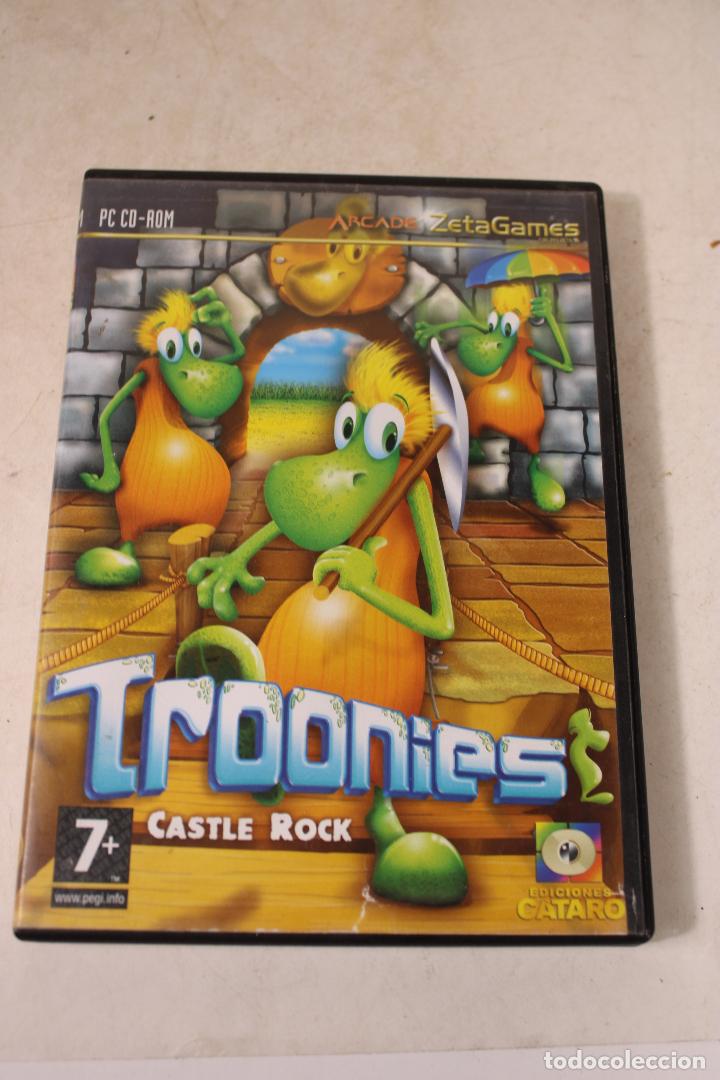 Videojuegos y consolas: JUEGO PC TROONIES CASTLE ROCK 2004 - c103 - Foto 1