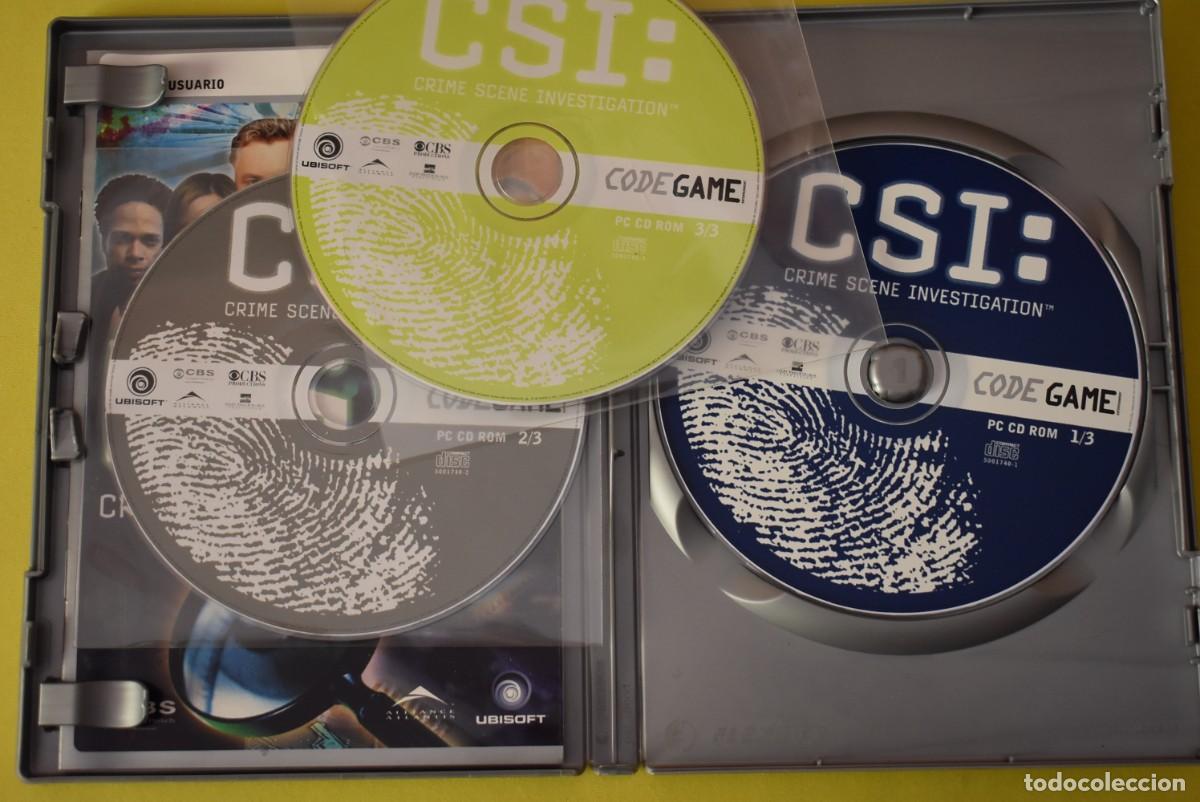 Videojuegos y consolas: Videojuego PC. Code Game. CSI. Idioma espa&ntilde;ol - Foto 2