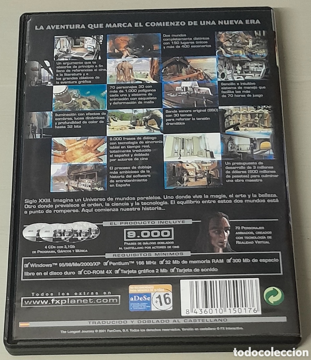 Videojuegos y consolas: THE LONGEST JOURNEY - 4 DISCOS - Foto 2