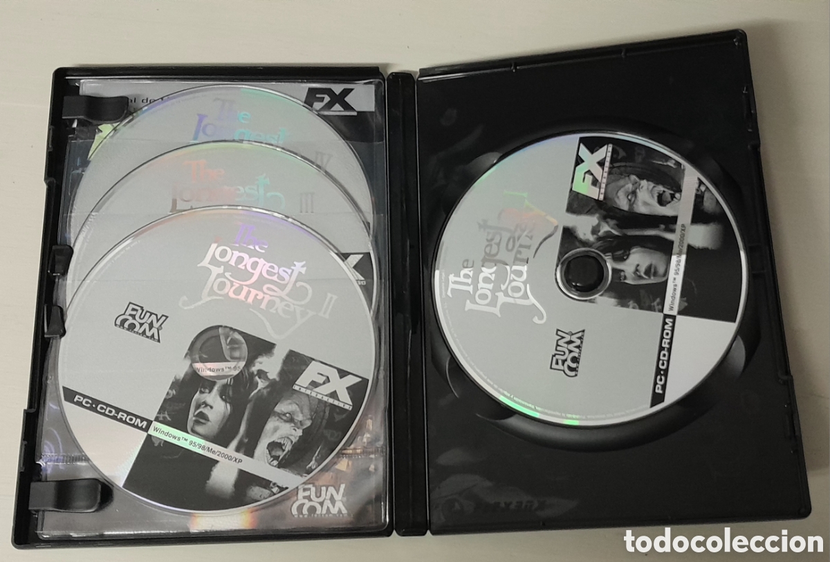 Videojuegos y consolas: THE LONGEST JOURNEY - 4 DISCOS - Foto 3