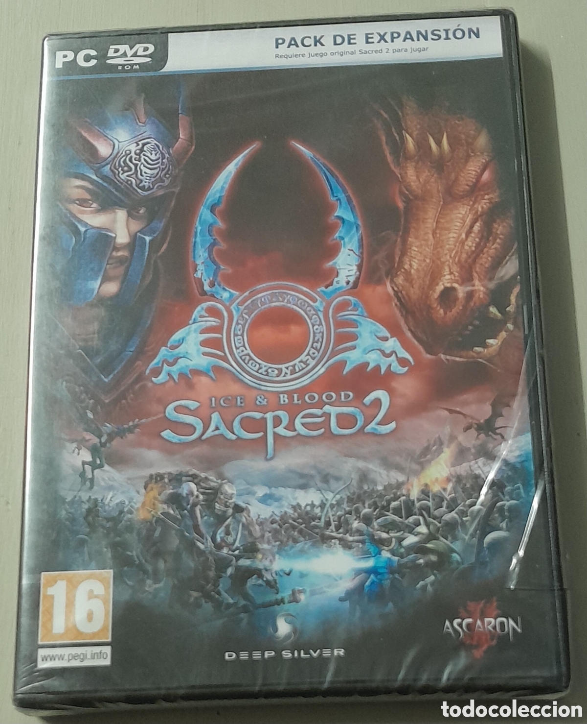 Videojuegos y consolas: SACRED 2 ICE & BLOOD - PACK DE EXPANSION - PRECINTADO - Foto 1