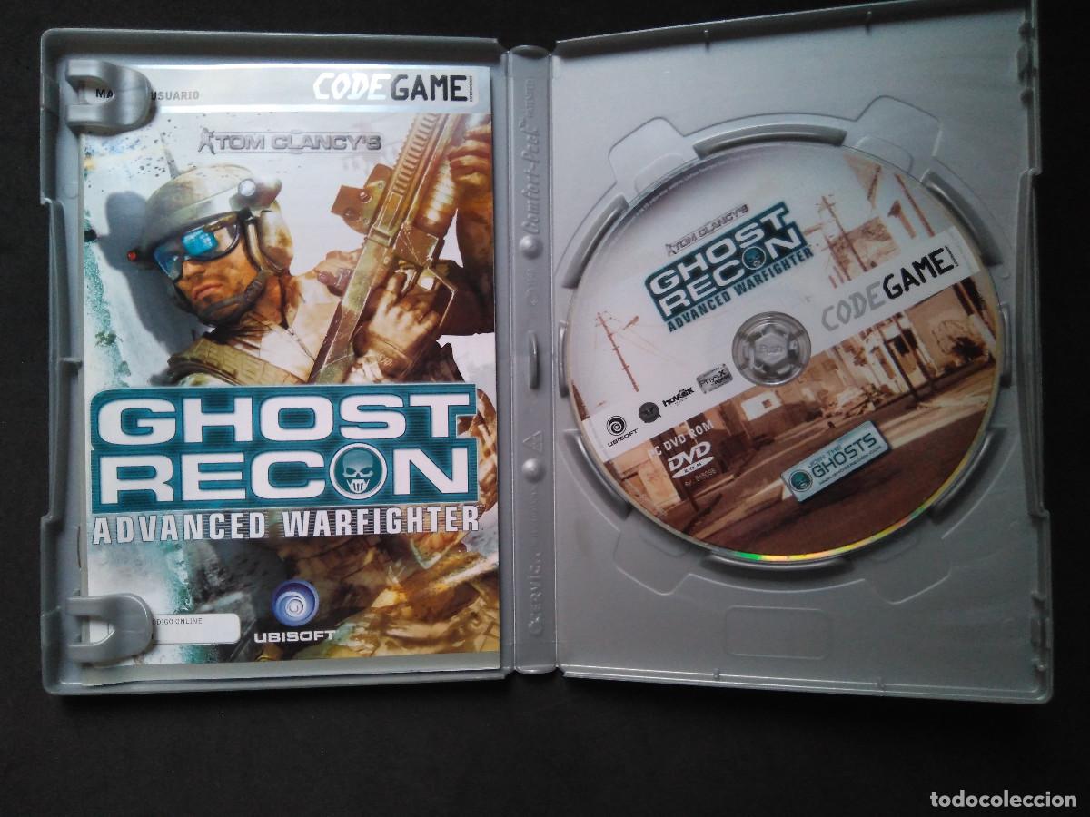 Videojuegos y consolas: Tom Clancys Ghost Recon: Advanced Warfighter PC DVD ROM CODEGAME - Foto 2