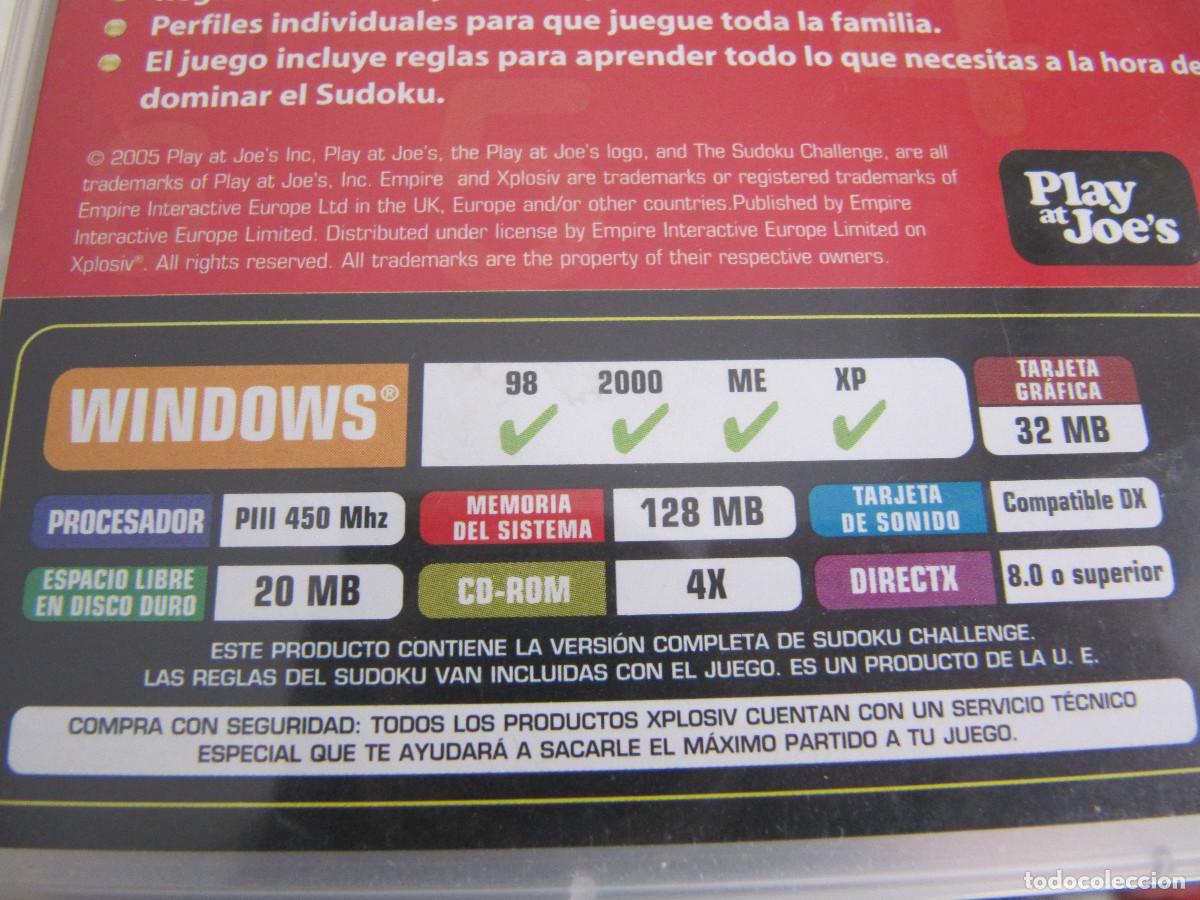 Videojuegos y consolas: THE SUDOKU CHALLENGE. PC CD-ROM - Foto 3