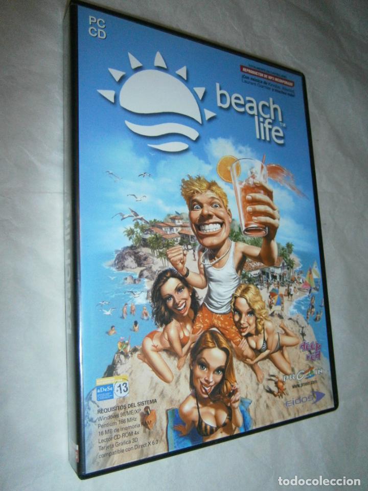 Videojuegos y consolas: ANTIGUO JUEGO PC - BEACH LIFE - Foto 1