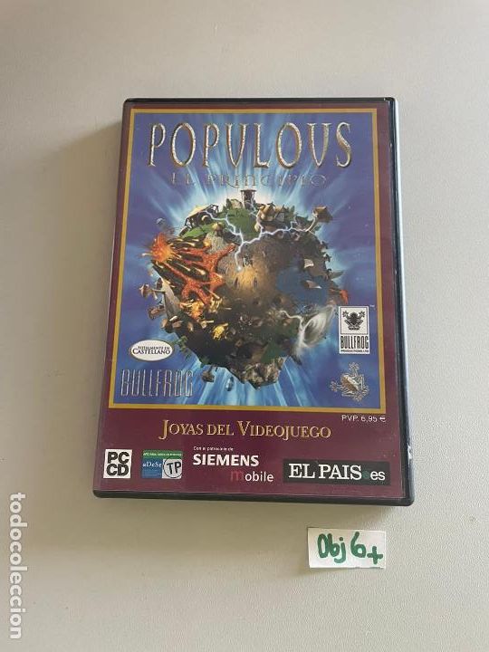 Videojuegos y consolas: Populous - Foto 1