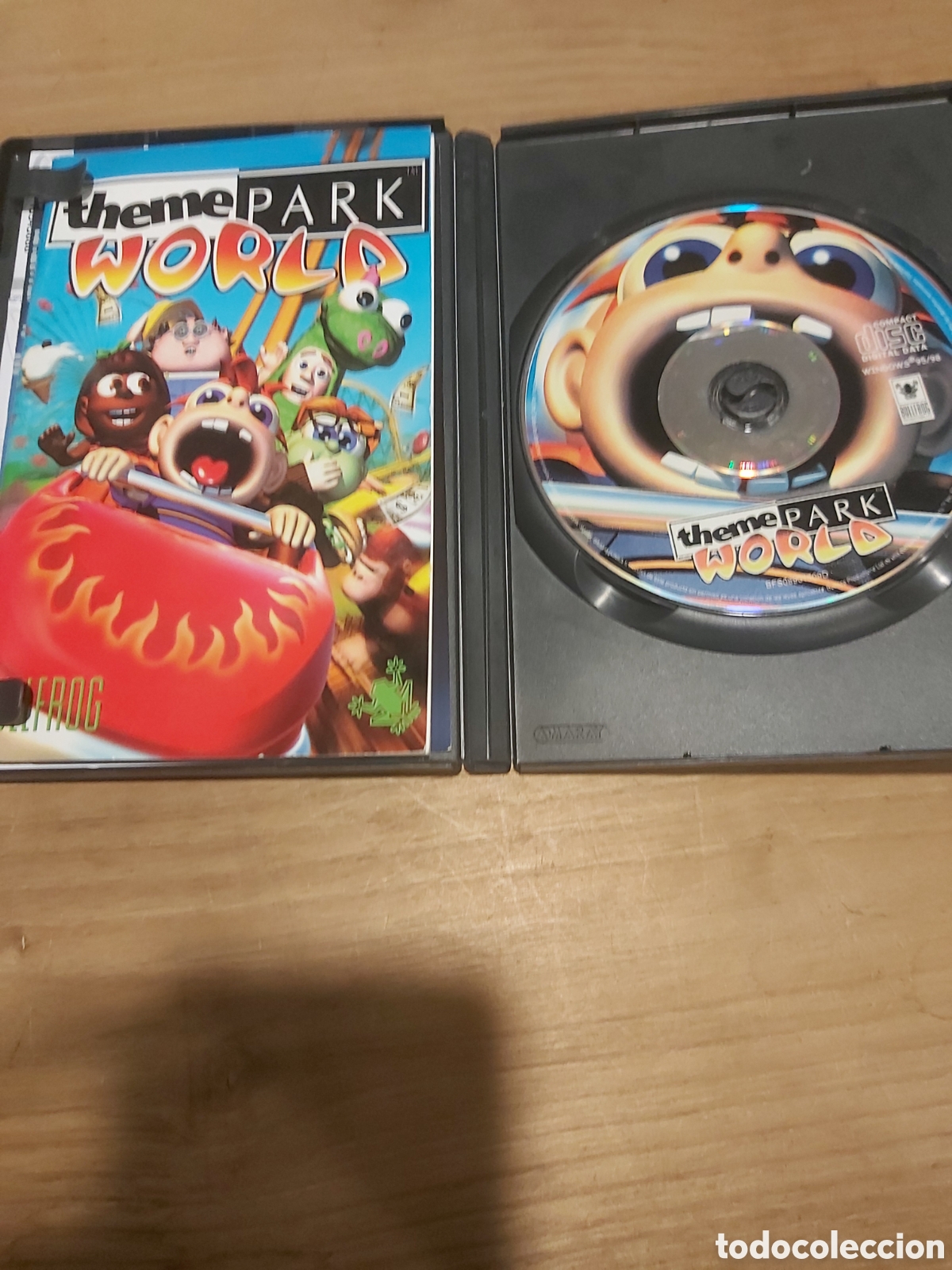 Videojuegos y consolas: Pc CD ROM theme park world ckassics castellano - Foto 2