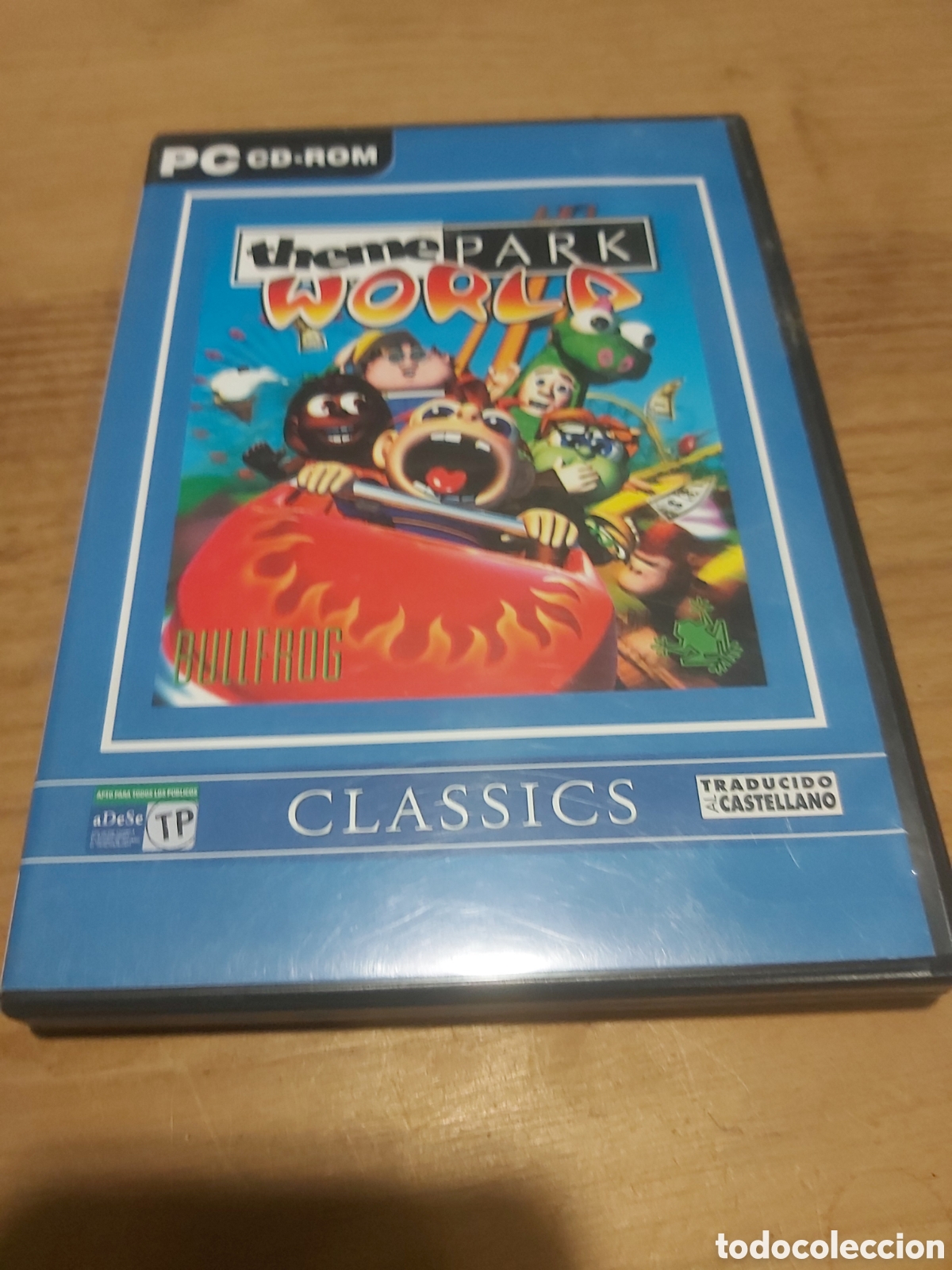 Videojuegos y consolas: Pc CD ROM theme park world ckassics castellano - Foto 1