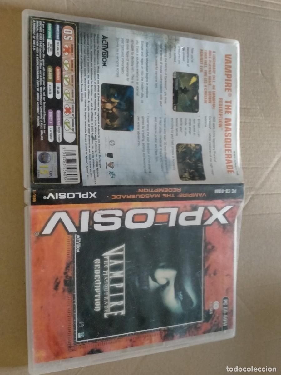 Videojuegos y consolas: cd jueguo pc cd rom vampire - Foto 1