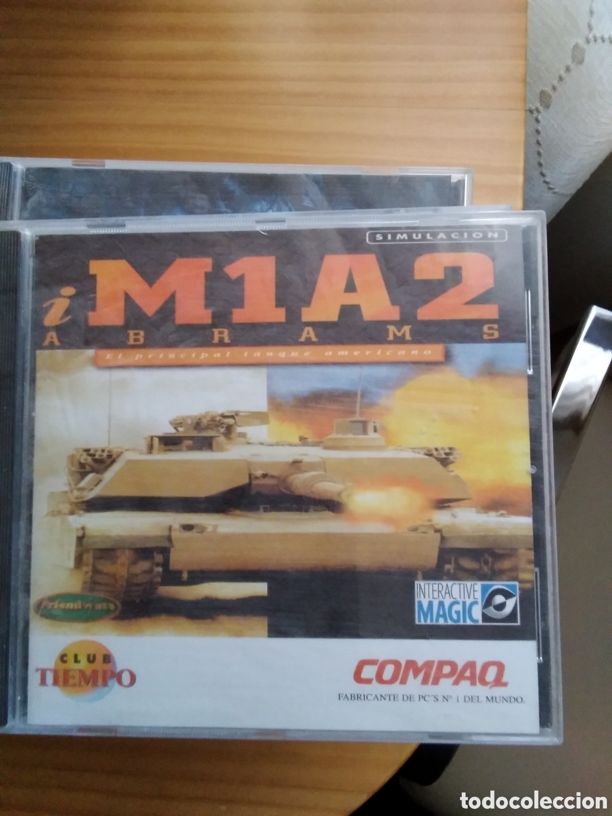 Videojuegos y consolas: M1A2 abrams juego para pc contiene cd - Foto 1