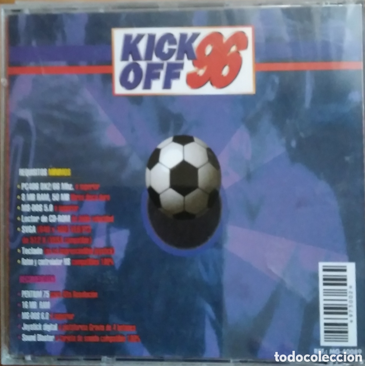 Videojuegos y consolas: Kick off 96 juego para pc incluye cd - Foto 2